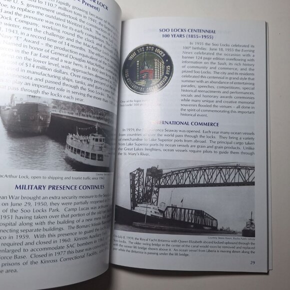 Locks & Ships Book 2010 Volume Five Lighthouse Edition Soo Sault St Marys - Picture 7 of 8